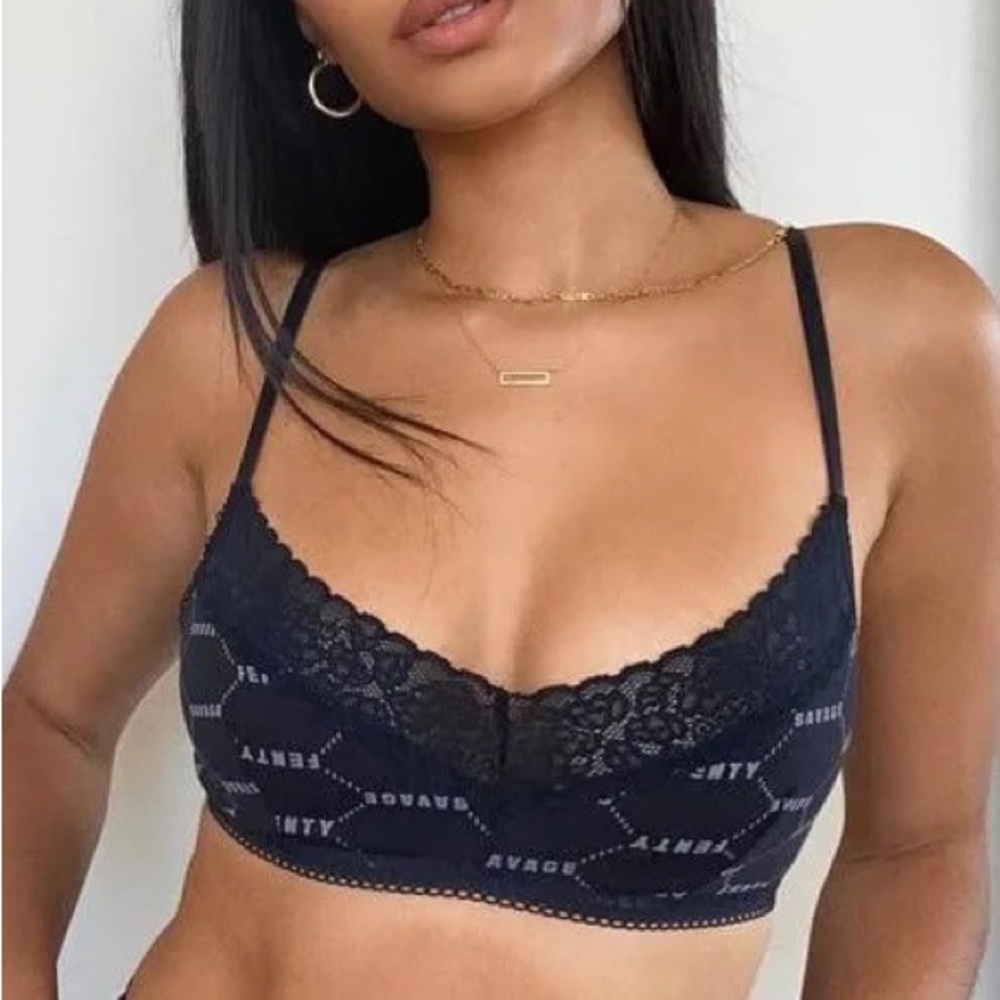 Savage X Fenty, cotton essentials bralette